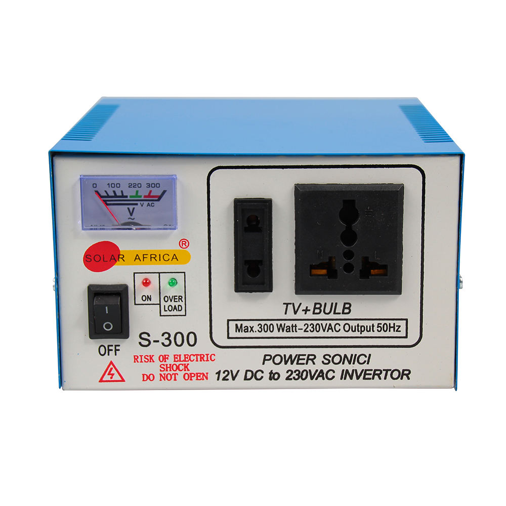 Solar Africa Dc12v To 220v Square Wave Inverter 100w 150w 200w 300w S-150 S-300 Inverters & Converters For Off Grid System