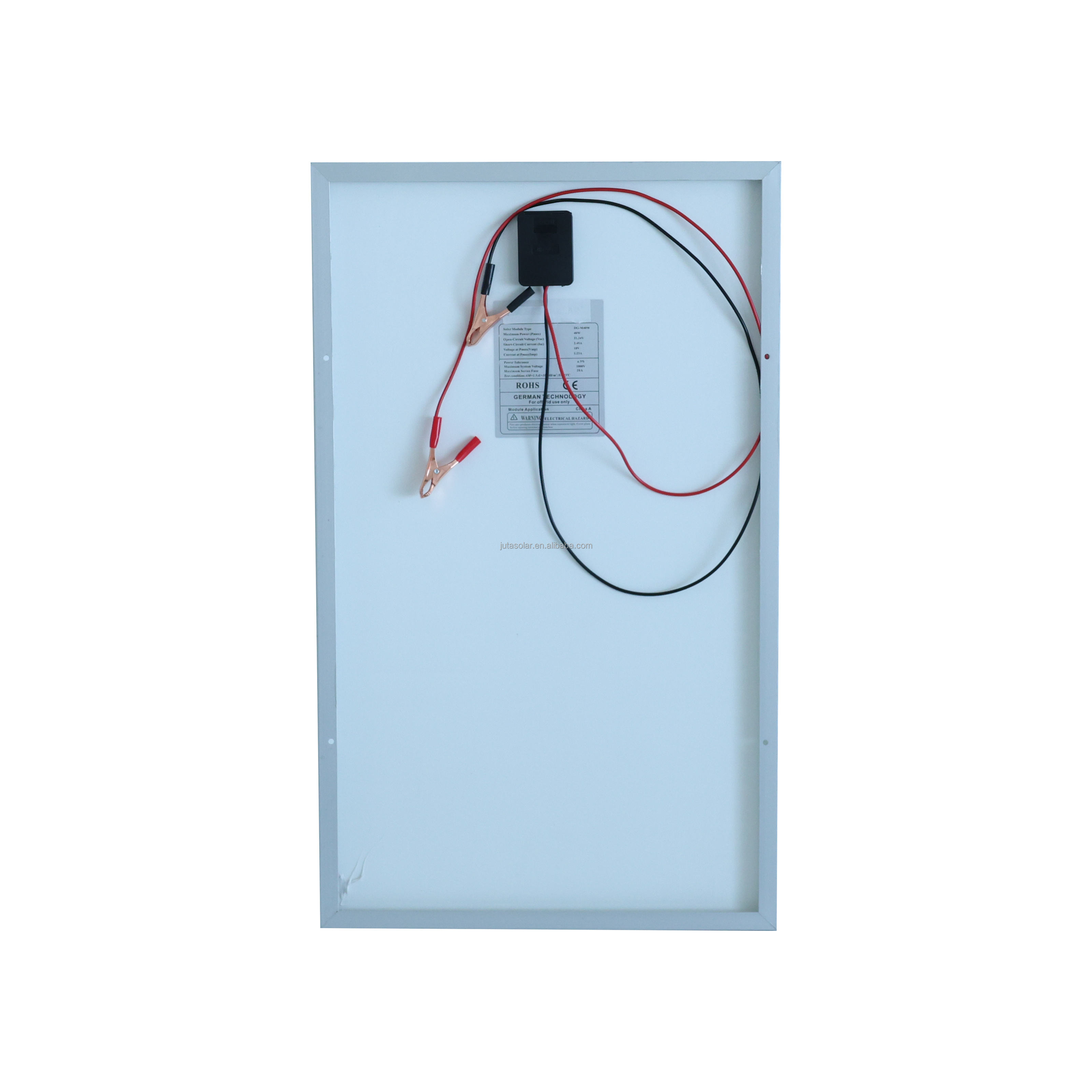 Mini Solar Panel 10w 20w 30w Panneau Solaire 40w 50w 60w 70w 80w 100w Solar Panel