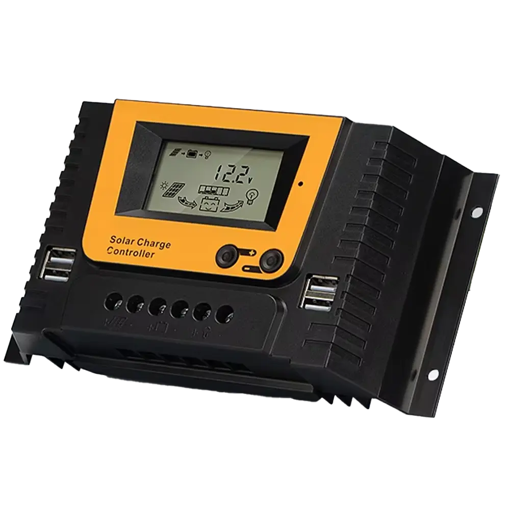 Auto Pwm Solar Charge Controller New Home Solar System 10a To 80a Capacity 12v/24v/36v/48v Options