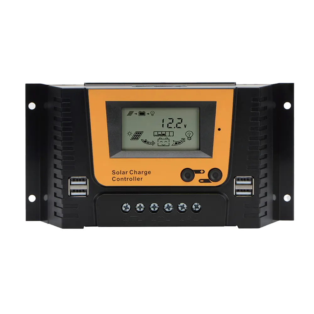 Auto Pwm Solar Charge Controller New Home Solar System 10a To 80a Capacity 12v/24v/36v/48v Options
