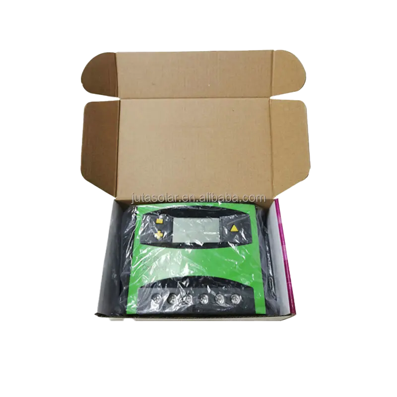 Pwm Mppt Solar Charge Controller 10a-60a 12v/24v Lcd Display Ip32 Waterproof High Efficiency Lead Acid/lithium/gel Battery Juta