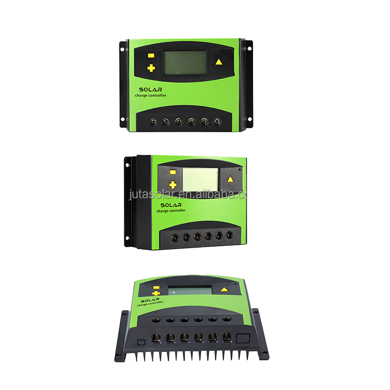 Pwm Mppt Solar Charge Controller 10a-60a 12v/24v Lcd Display Ip32 Waterproof High Efficiency Lead Acid/lithium/gel Battery Juta