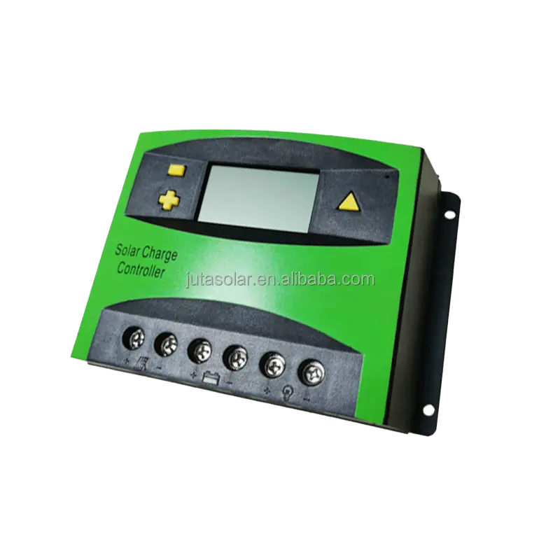 Pwm Mppt Solar Charge Controller 10a-60a 12v/24v Lcd Display Ip32 Waterproof High Efficiency Lead Acid/lithium/gel Battery Juta