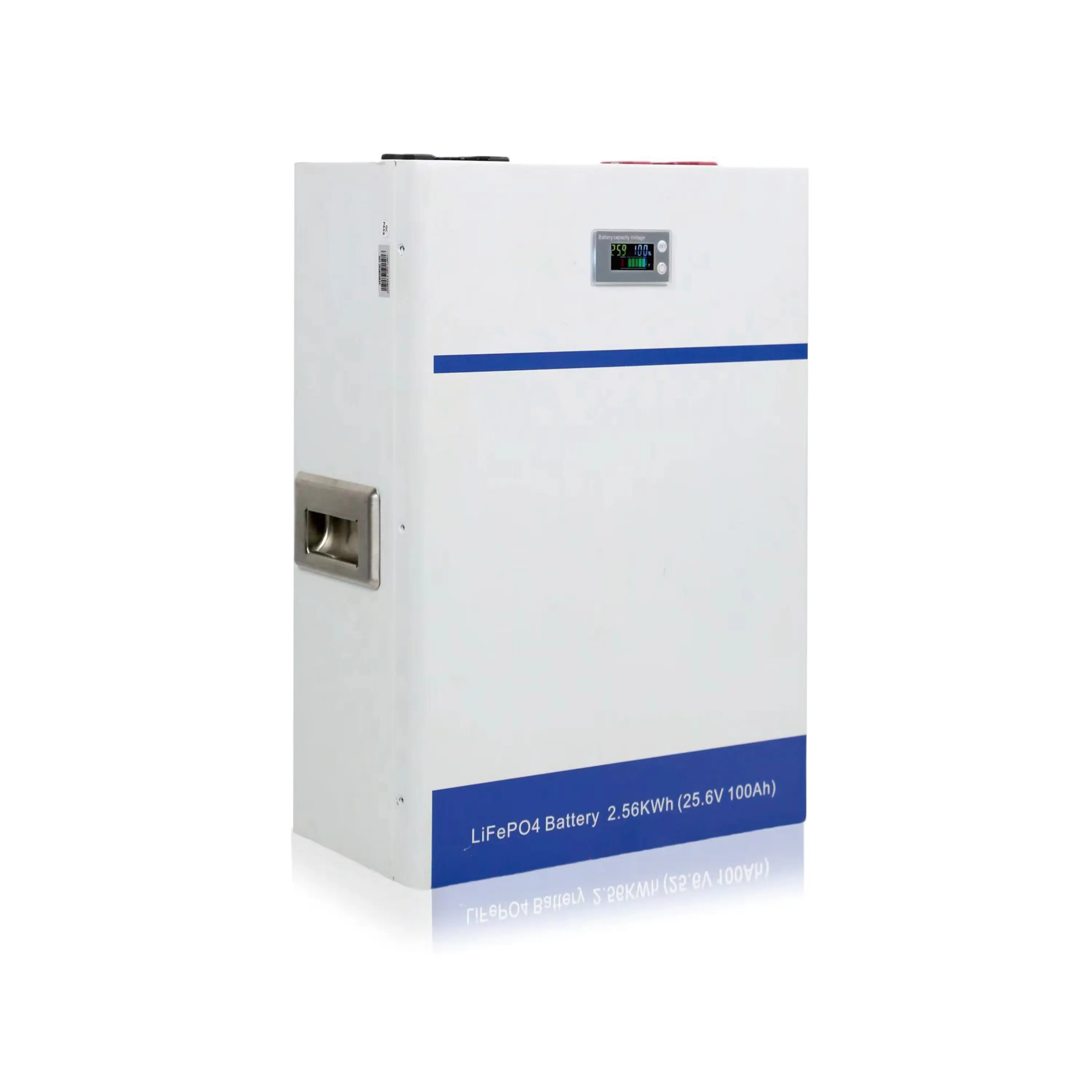 10.24kwh Lifepo4 Lithium Battery 51.2v Rated Voltage 100ah*2 Capacity Can Communication Ip65 Protection Hybrid Grid 10 Kw Rated