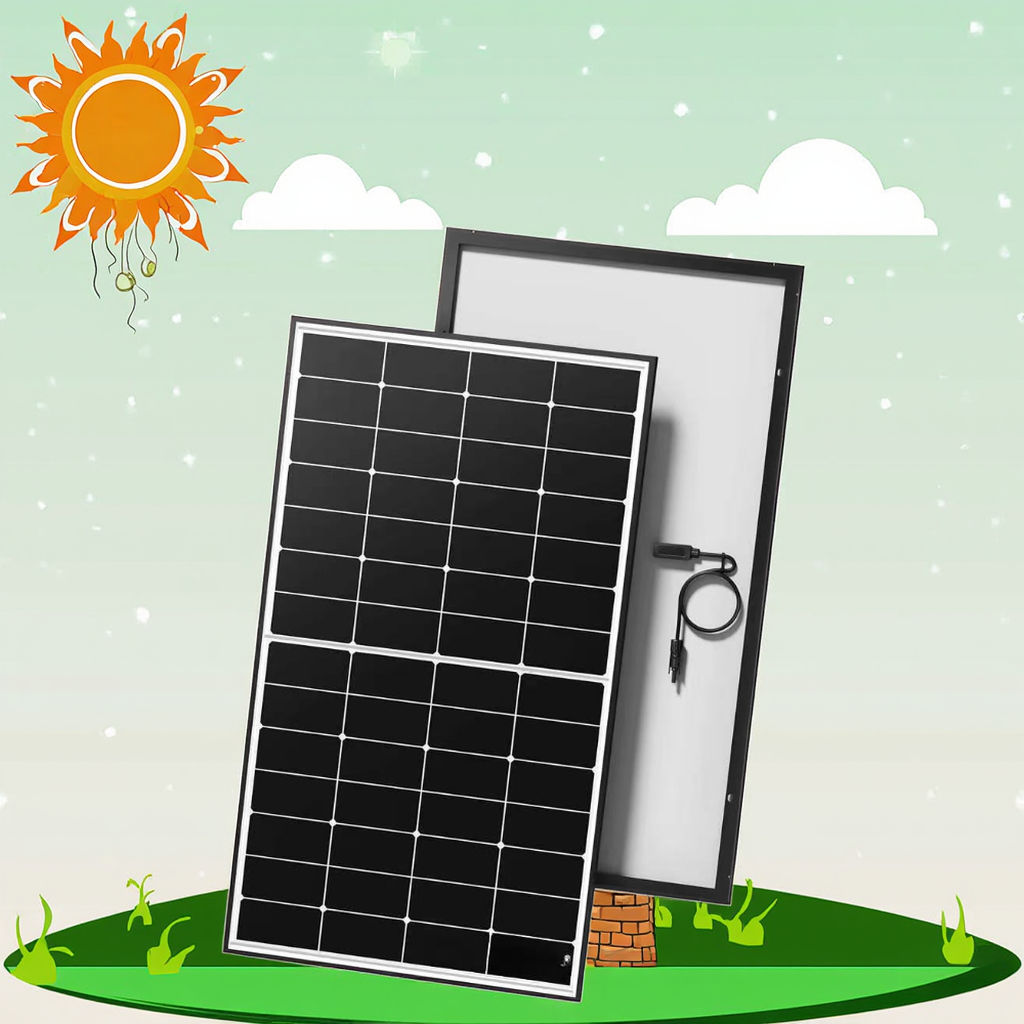 High-efficiency 24% Efficiency 200w-250w Juta Hbc N-type Solar Panels Off-grid Solar Power System With 210w-240w Solar Panel