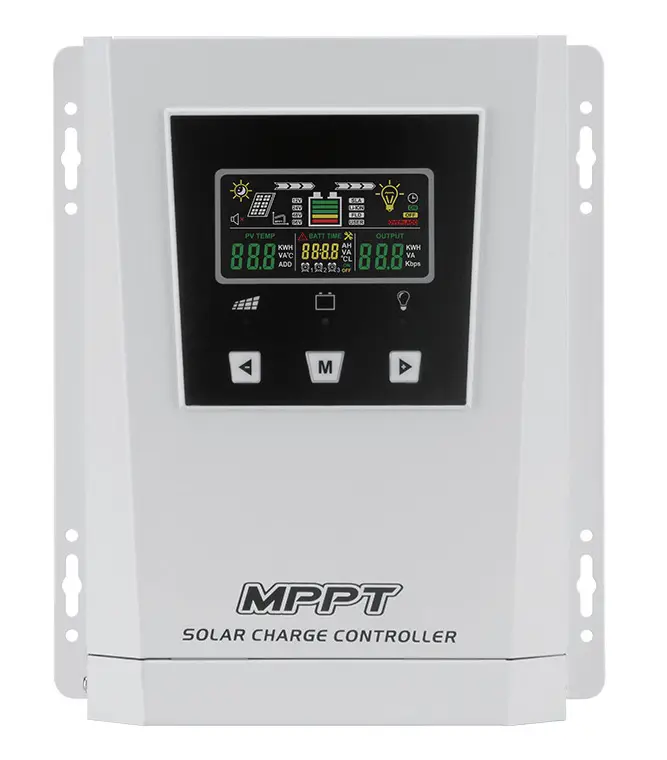 Intelligent 12v 24v 36v 48v Lcd Display Mppt Solar Charge Controller 40a 60a 80a 100a Pv Panel Battery Regulator