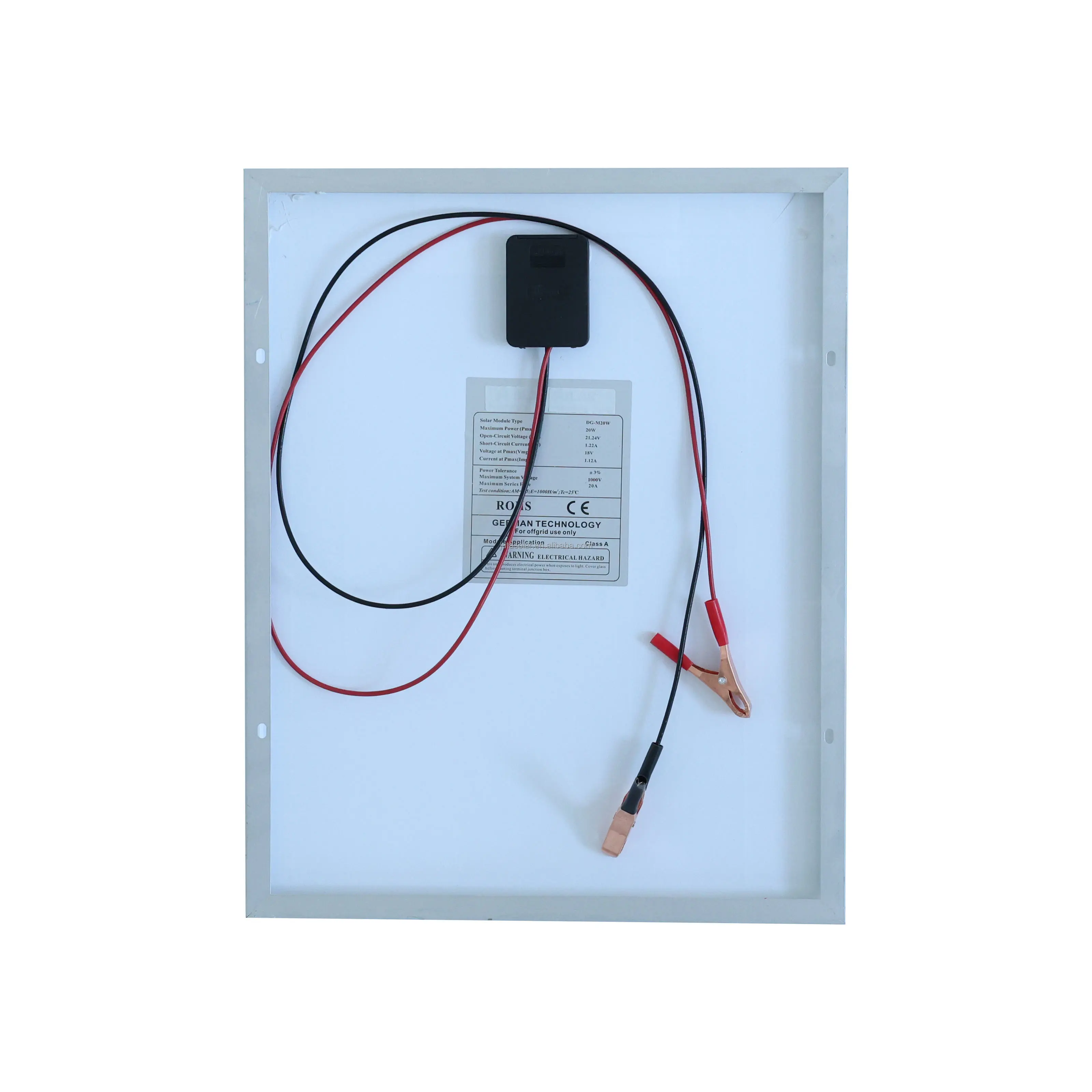 2025 New For N-type Perc 50w Off-grid Solar System With 20w-40w 18v Solar Panels 24% Efficiency Ce For