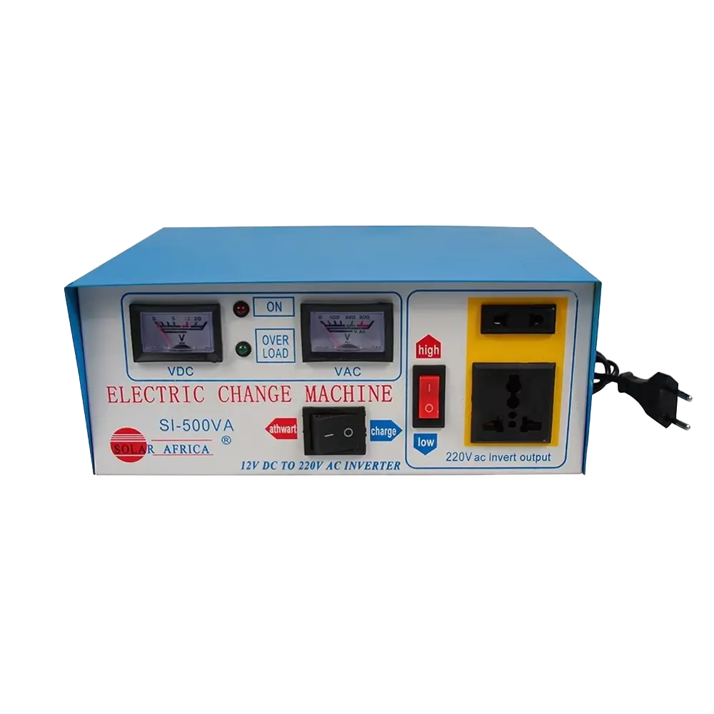 Solar Africa Mini Inverter Si-500va Power Inverter Dc12v To 220v 150w 200w 300w Square Wave Converters