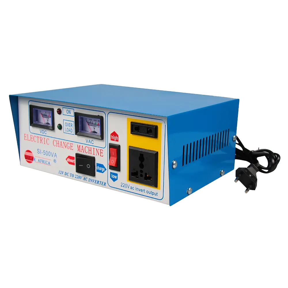 Solar Africa Mini Inverter Si-500va Power Inverter Dc12v To 220v 150w 200w 300w Square Wave Converters