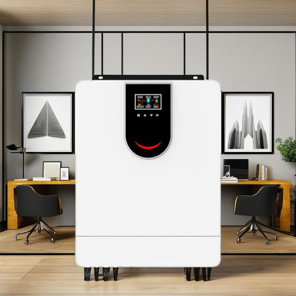 4kw 24v Single Phase Hybrid Solar Inverter With Lcd Display 6kw On-grid Inverter For Home Appliances